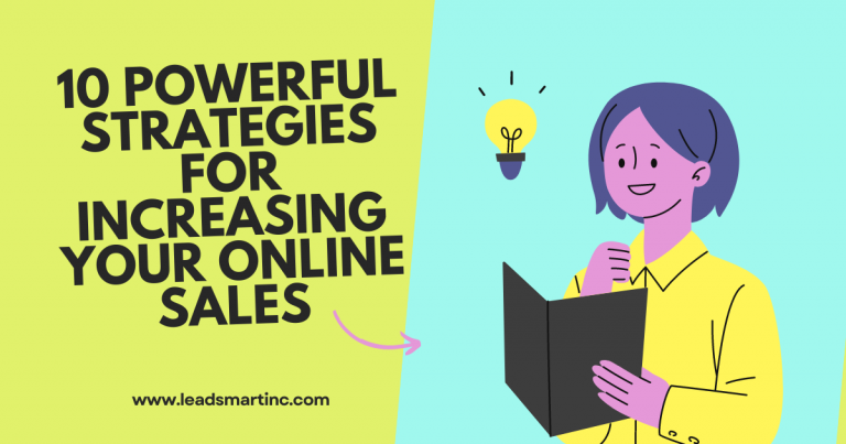 10 Powerful Strategies for Increasing Your Online Sales